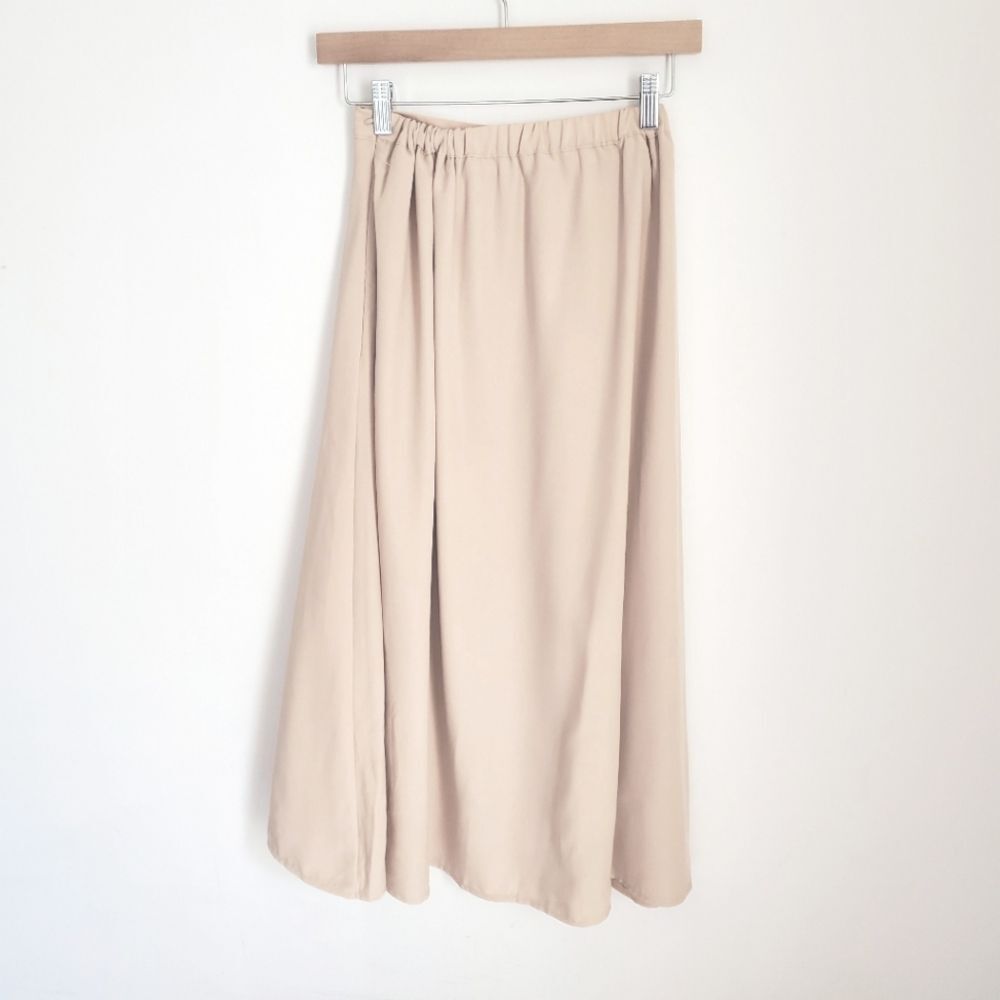Meier.Q Khaki Maxi Skirt Size S